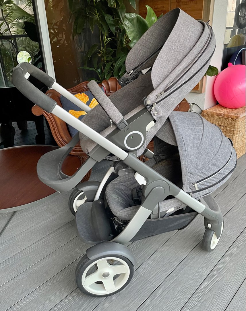 Stokke Crusi double stroller pram Babies Kids Going Out