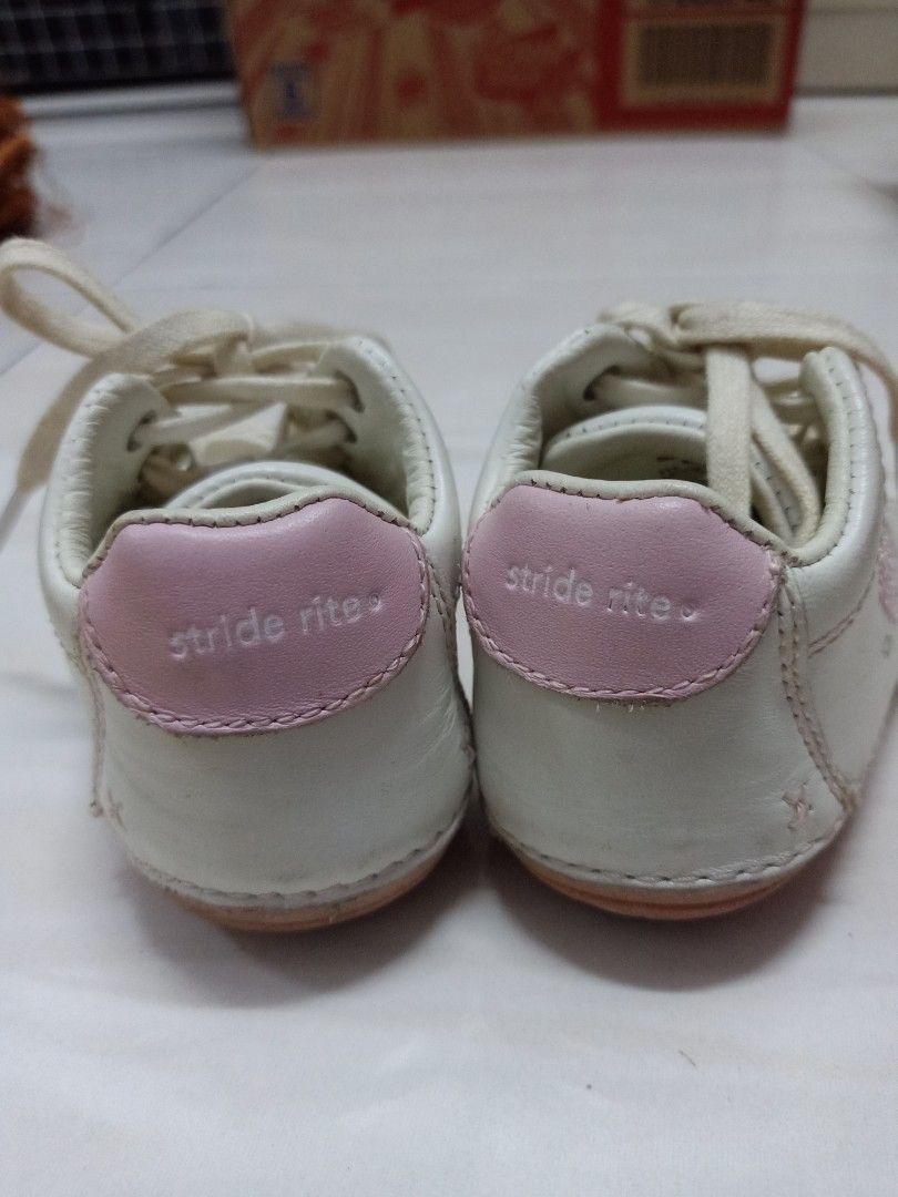 Stride rite baby girl walking shoes sales
