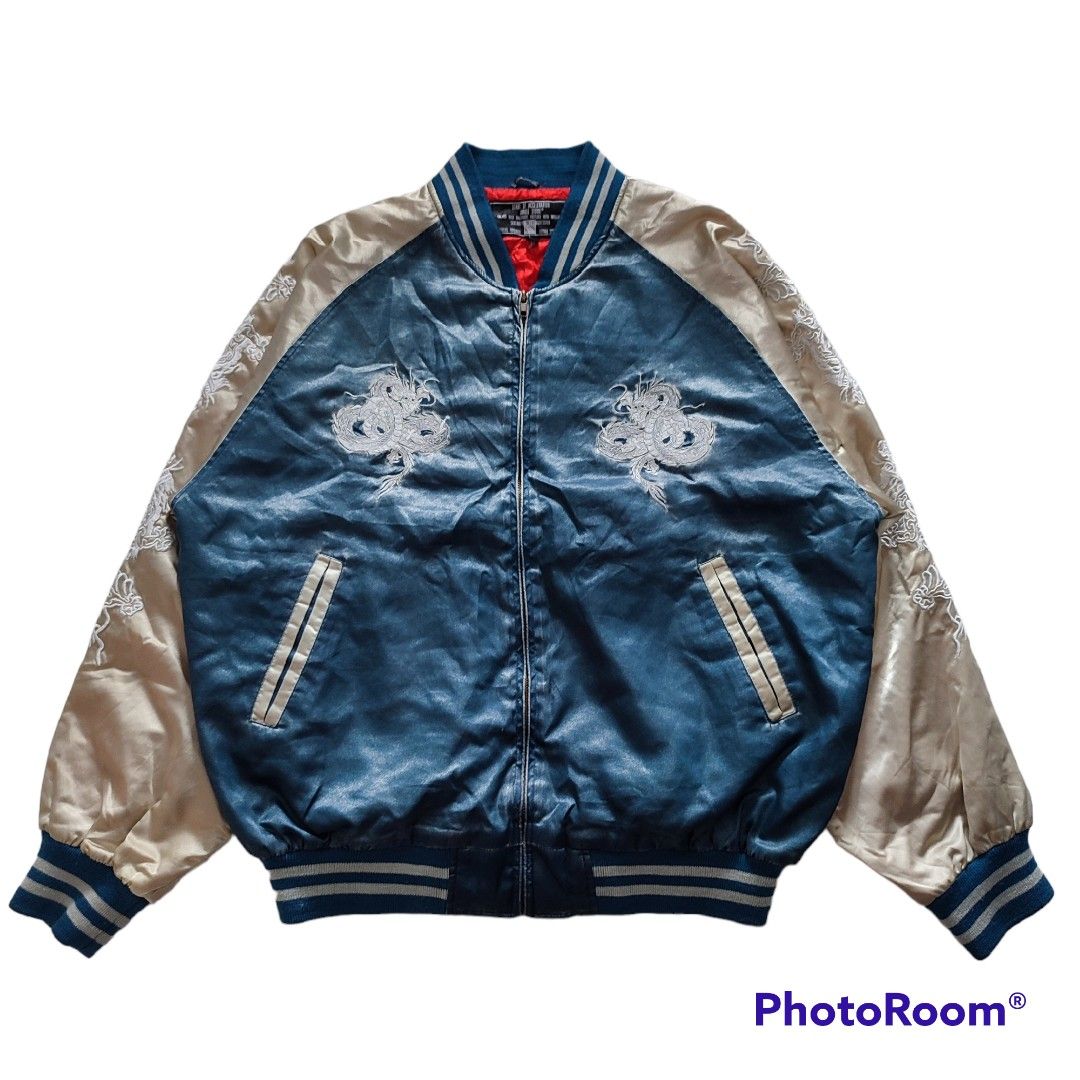 Sukajan Satin Dragon Japan Jacket