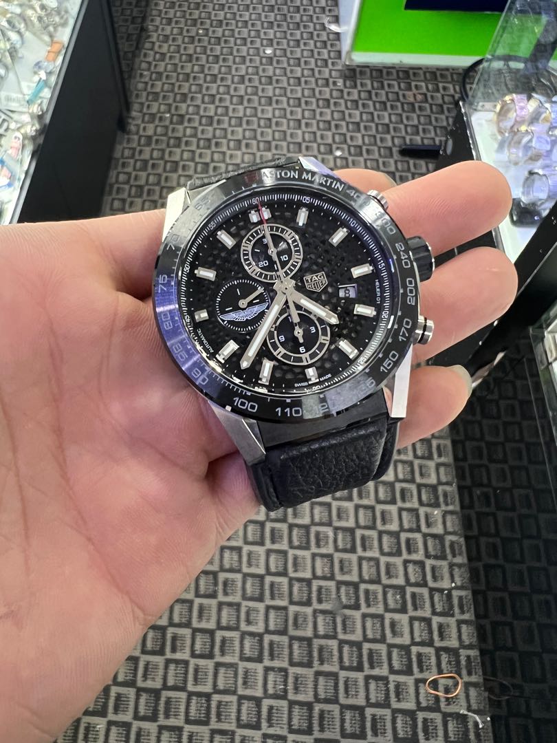 Tag heuer carrera heuer 01 clearance aston martin special edition