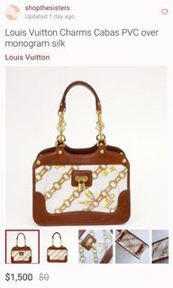 Tas Louis Vuitton Luv Charms Cabas Tas wanita original Tas preloved authentic Tas Vintage LV