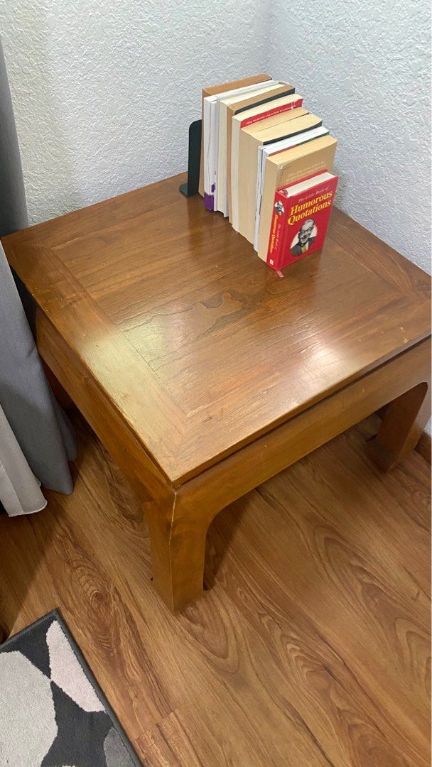 Teak wood End tables, Furniture & Home Living, Furniture, Tables & Sets