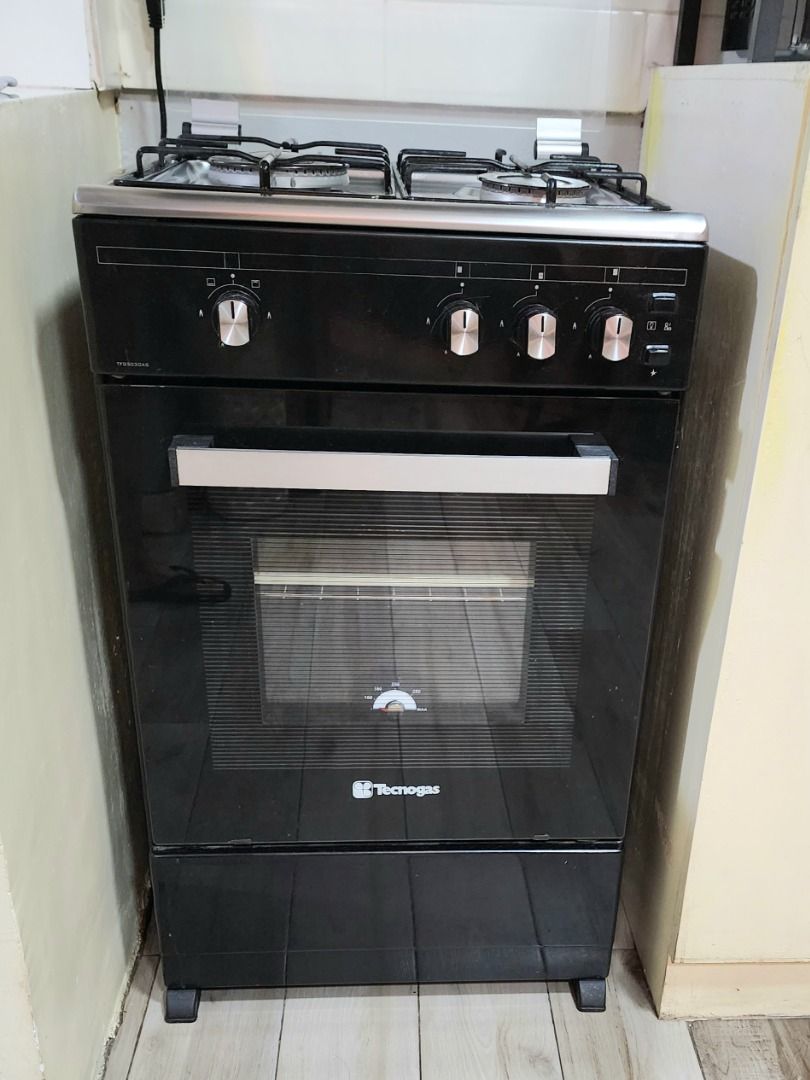 Technogas Gas Oven and Grill, 2 Burner 1 Wok Burner, TV & Home