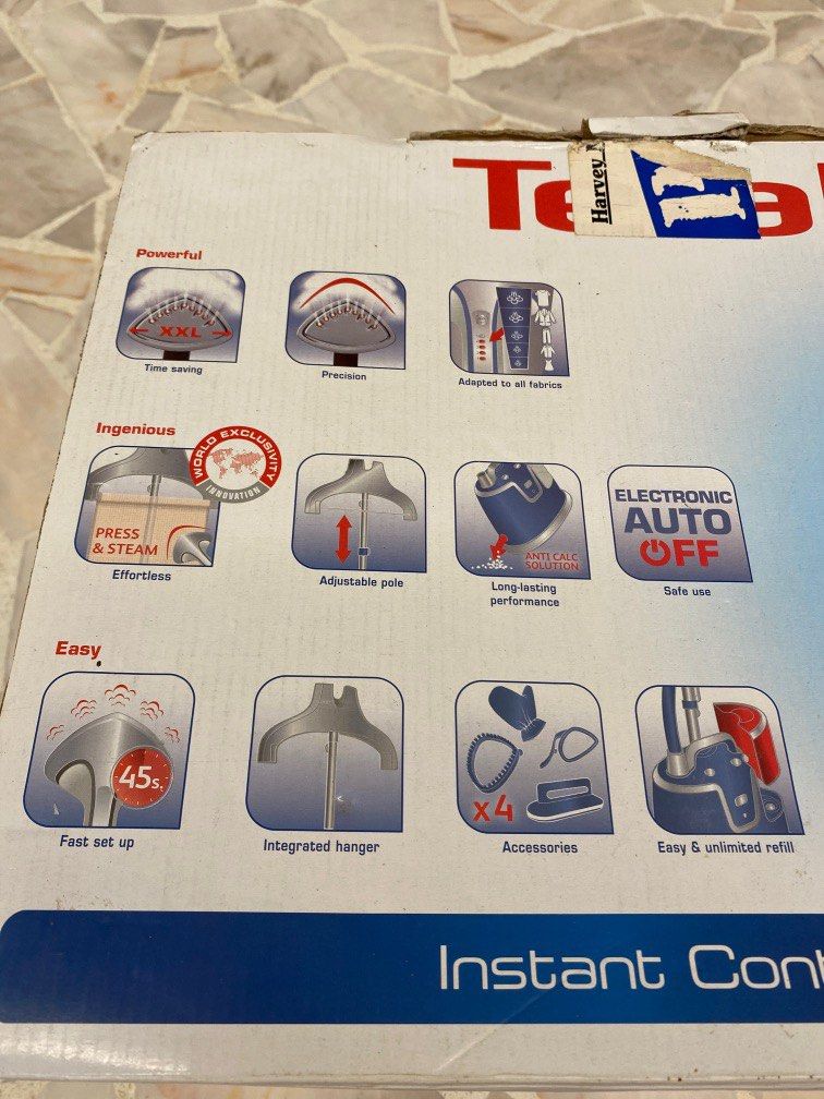 Tefal Clothes Steamer IS8380, Furniture & Home Living, Cleaning & Homecare Supplies, Ironing