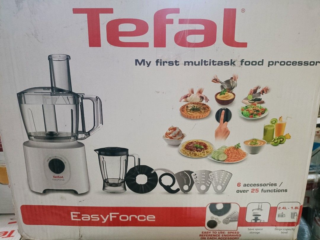 Tefal Food processor DO2461 masterchef easyforce, TV & Home Appliances