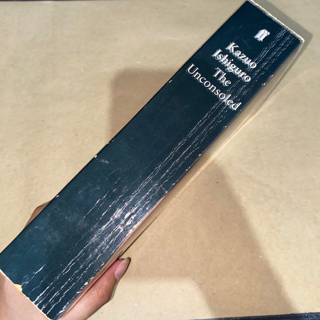 The unconsoled by kazuo ishiguro (Category: Storybooks) located in Cavite. Submitted by yang233 (Listing ID 1208522630, Image 3). Description: please refer to the photos for the condition mop: gcash, union bank, cod shopee +10% mod: direct ggx, j&t, sco.