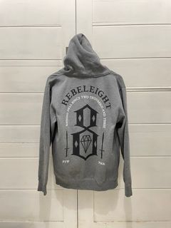 Thrift / Preloved - Zip Hoodie Rebel8 / Rebel 8 / Rebel Eight Misty size S