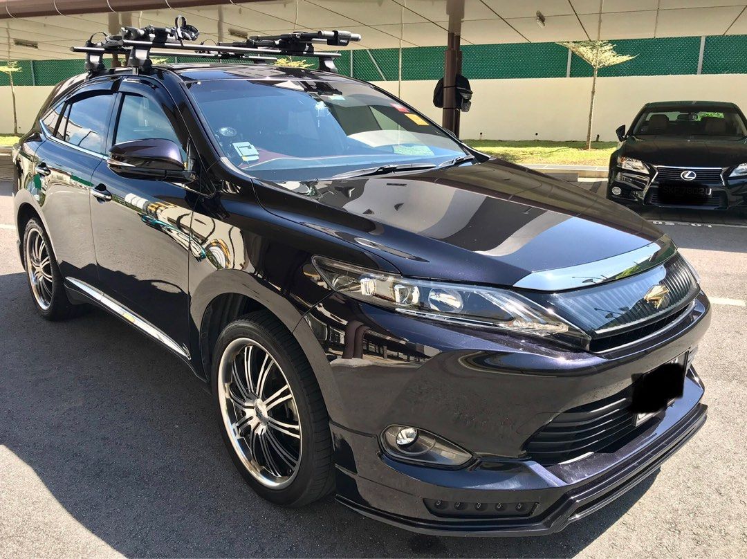 Toyota harrier roof clearance rack