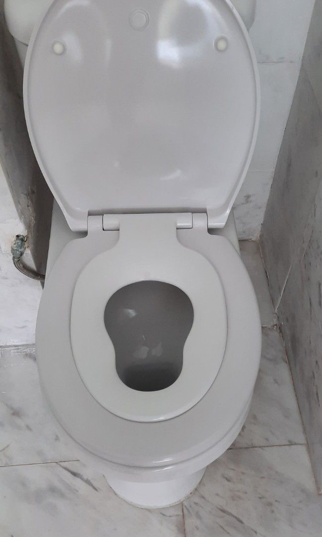 Toilet seat with integrated child seat for potty training, Furniture