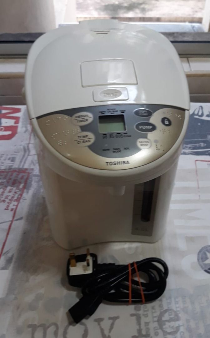 Toshiba Electric Thermo Hot Pot PLK45SFI 4.5L, TV & Home Appliances