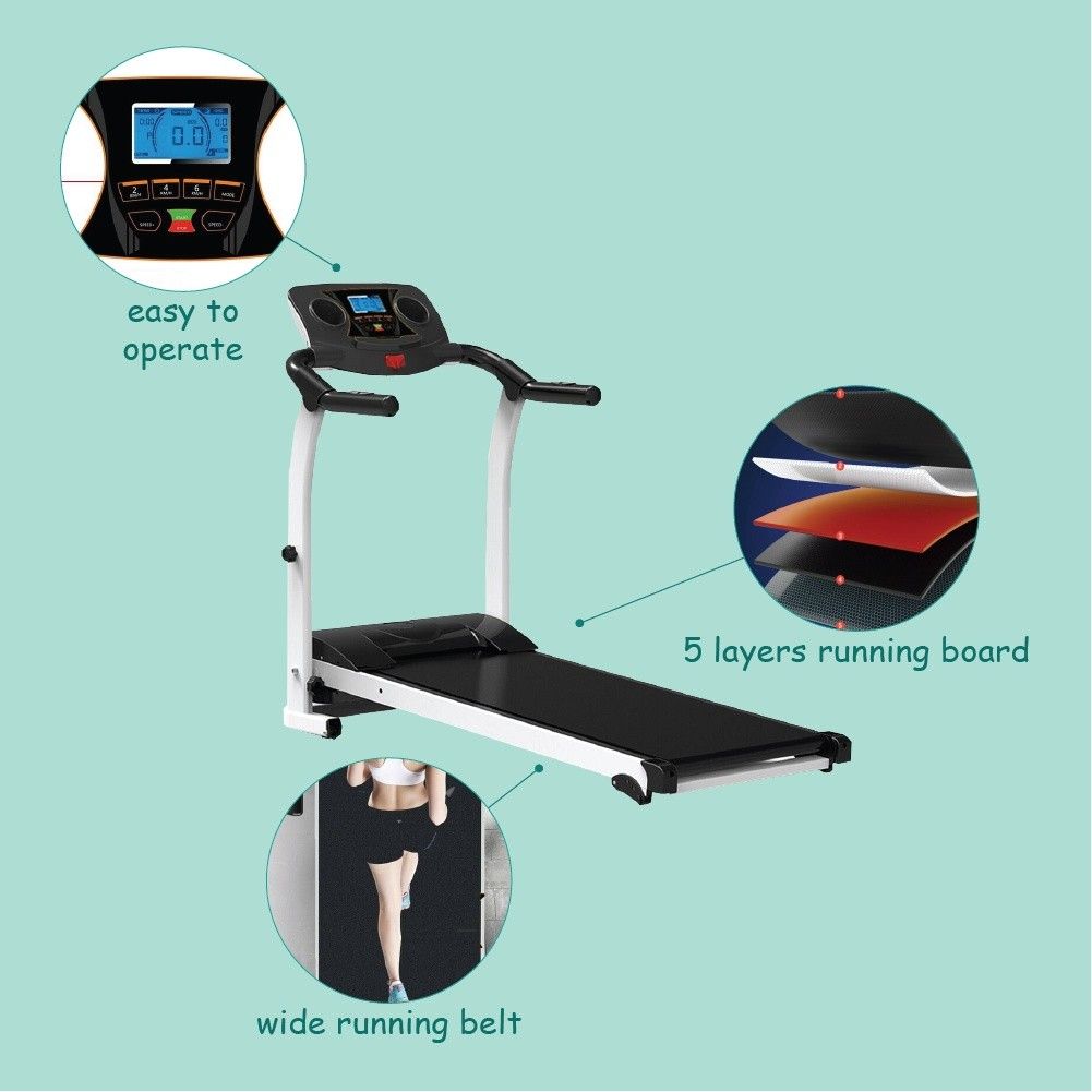 Treadmill Machine Alat Senaman Joging Sports Equipment Exercise Fitness Cardio Fitness Machines on Carousell