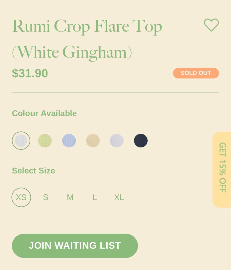 RUMI TOP OFF WHITE main image 1