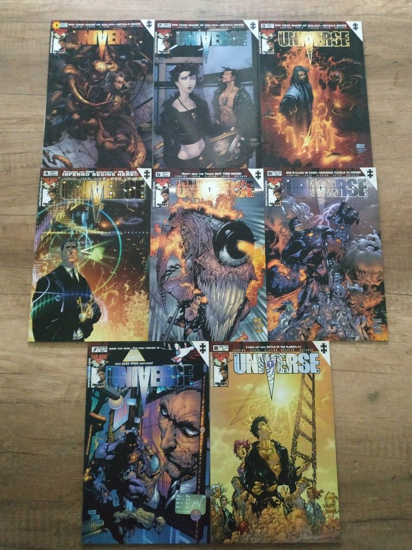 Universe (2001 Top Cow) Comics Set