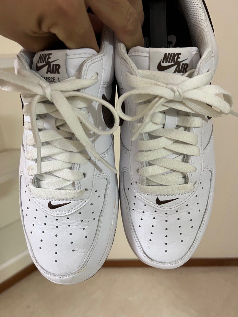 US 9.5 Nike Air Force 1 Low Color of the Month Chocolate Men s