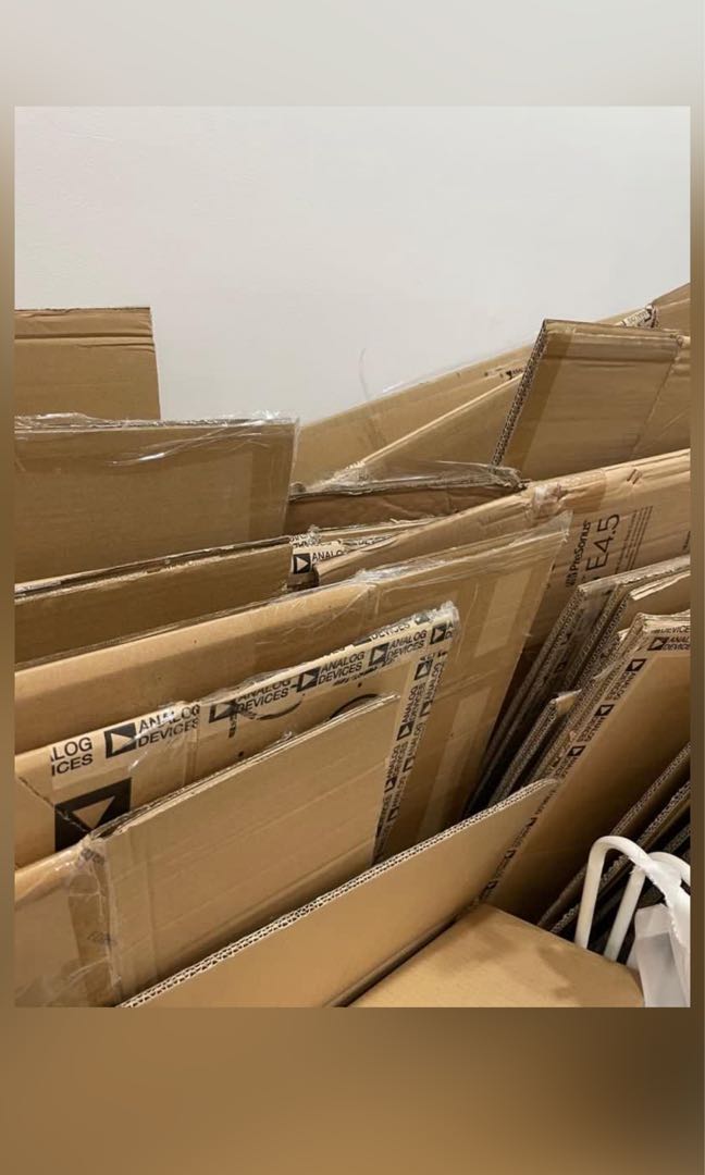 Used Cardboard Boxes (Medium/Large), Furniture & Home Living, Home