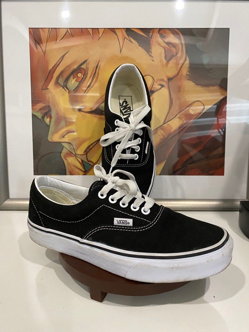 Vans Era Black size 7 Men s Fashion Footwear Sneakers on Carousell