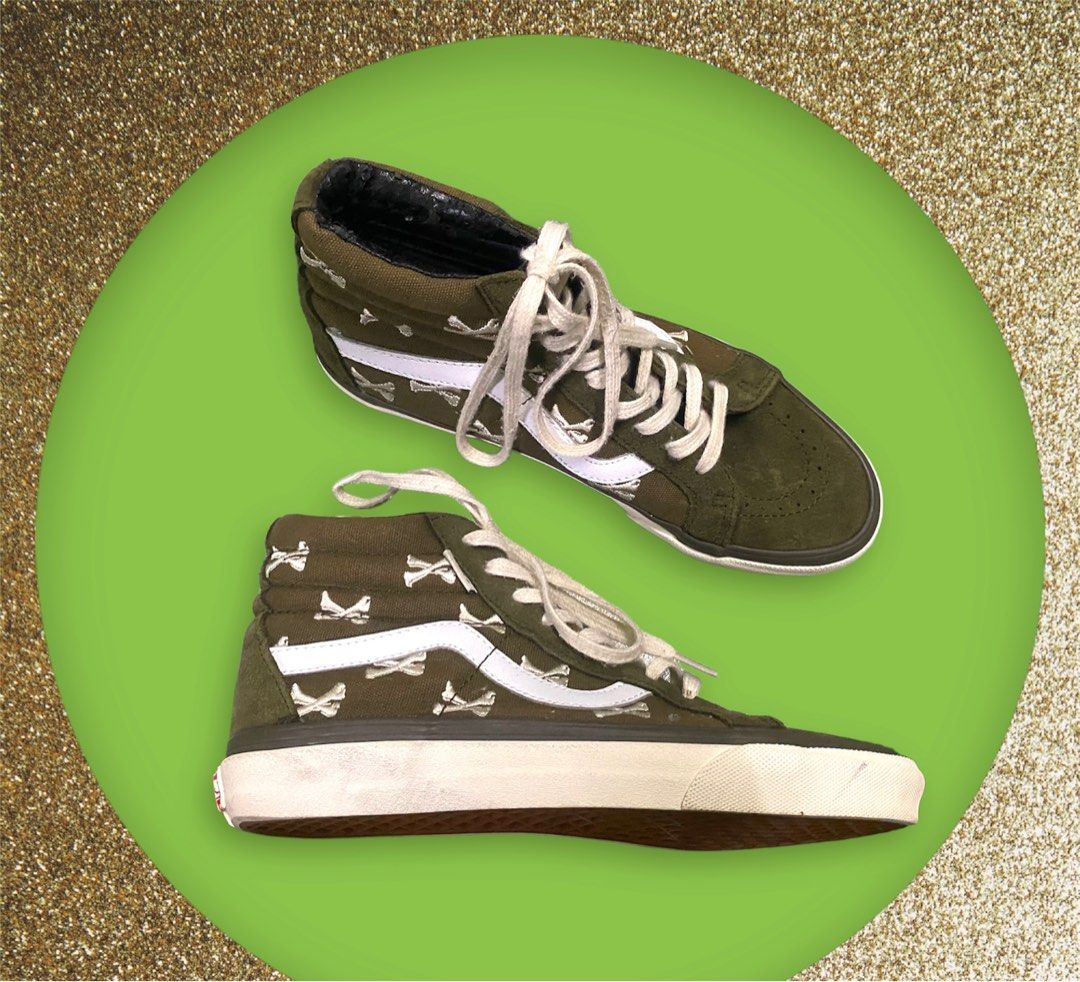 VANS X WTAPS HI SIZE 8 uk MADE IN CHINA