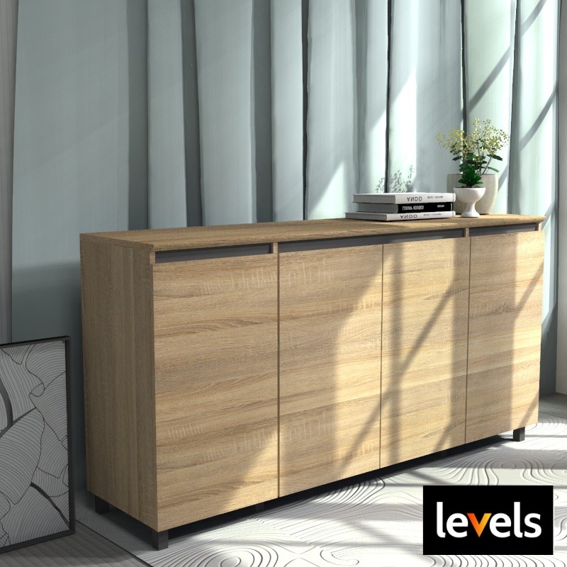 VHIVE Monaco 1.6m/1.8m Sideboard Cabinet, Furniture & Home Living ...