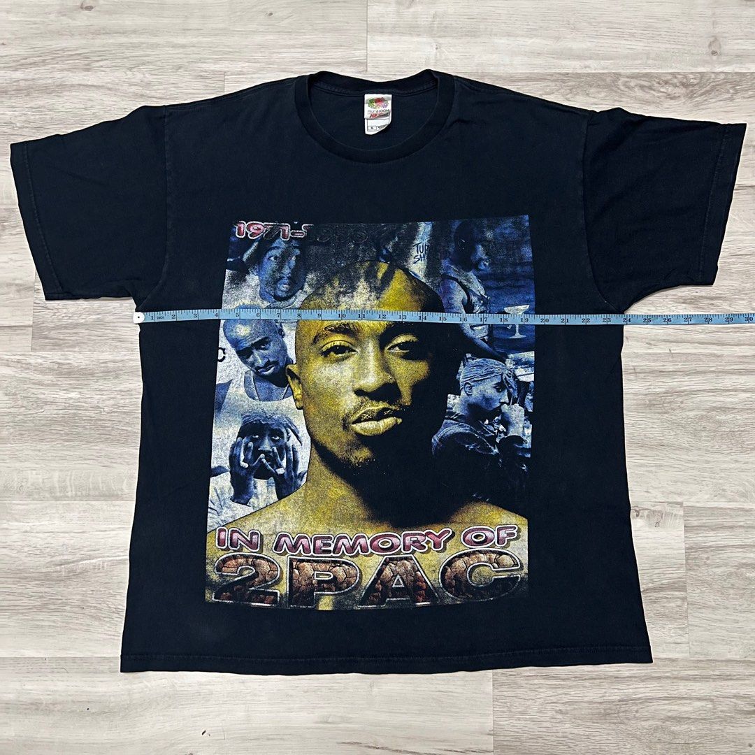 VINTAGE TUPAC IN MEMORY OF 2PAC T-SHIRT - www 