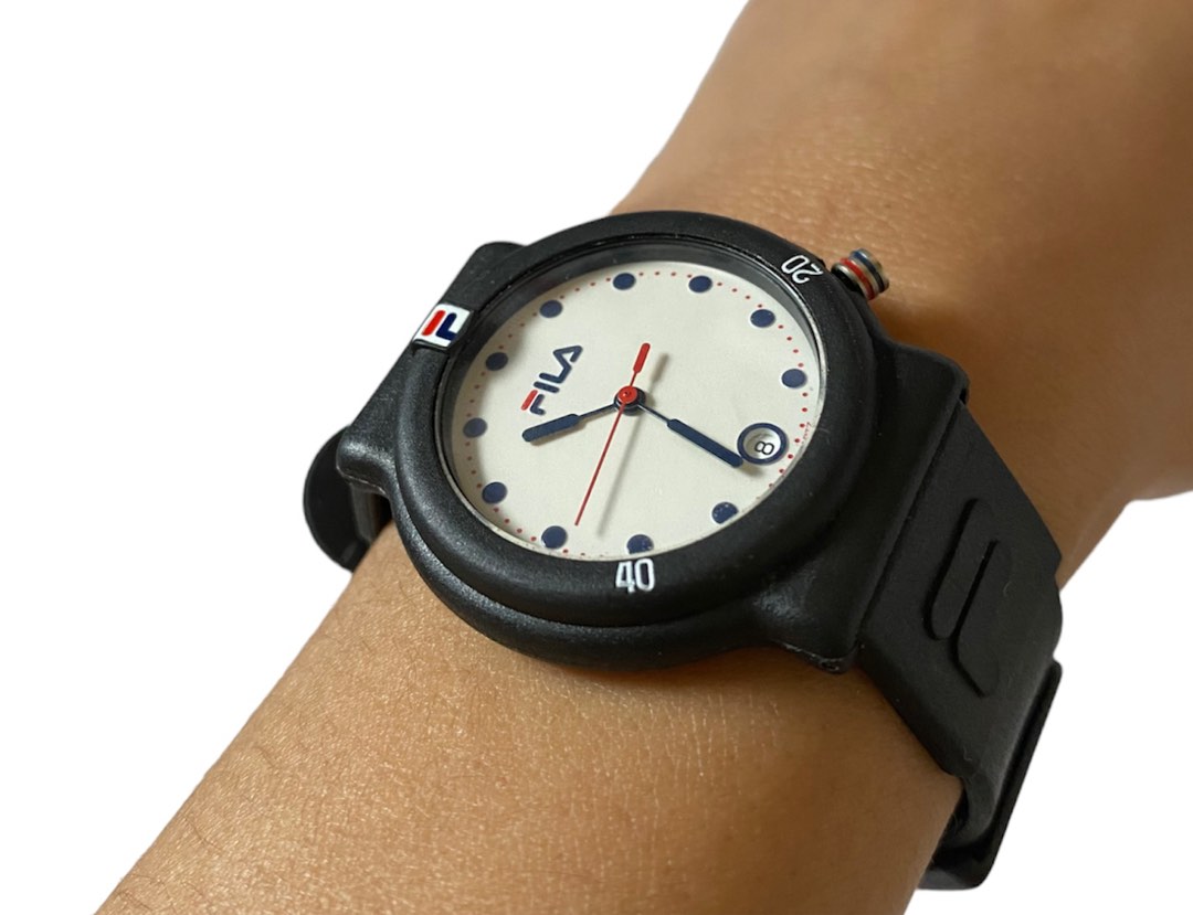 Vintage fila hot sale watch
