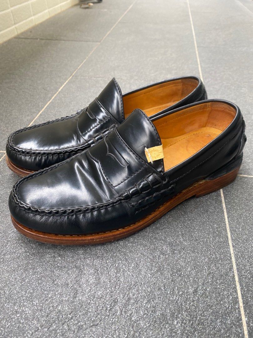 代引き不可】 中古 visvim FABRO FOLK BLACK 靴 - www.coolpreschool.com