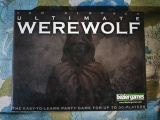 Werewolf Card Game (w/ card sleeve)