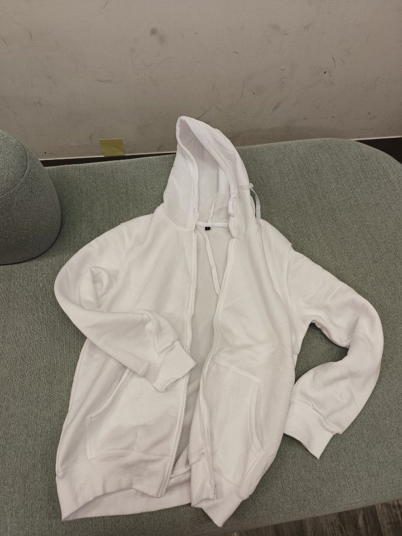 White online plain jacket
