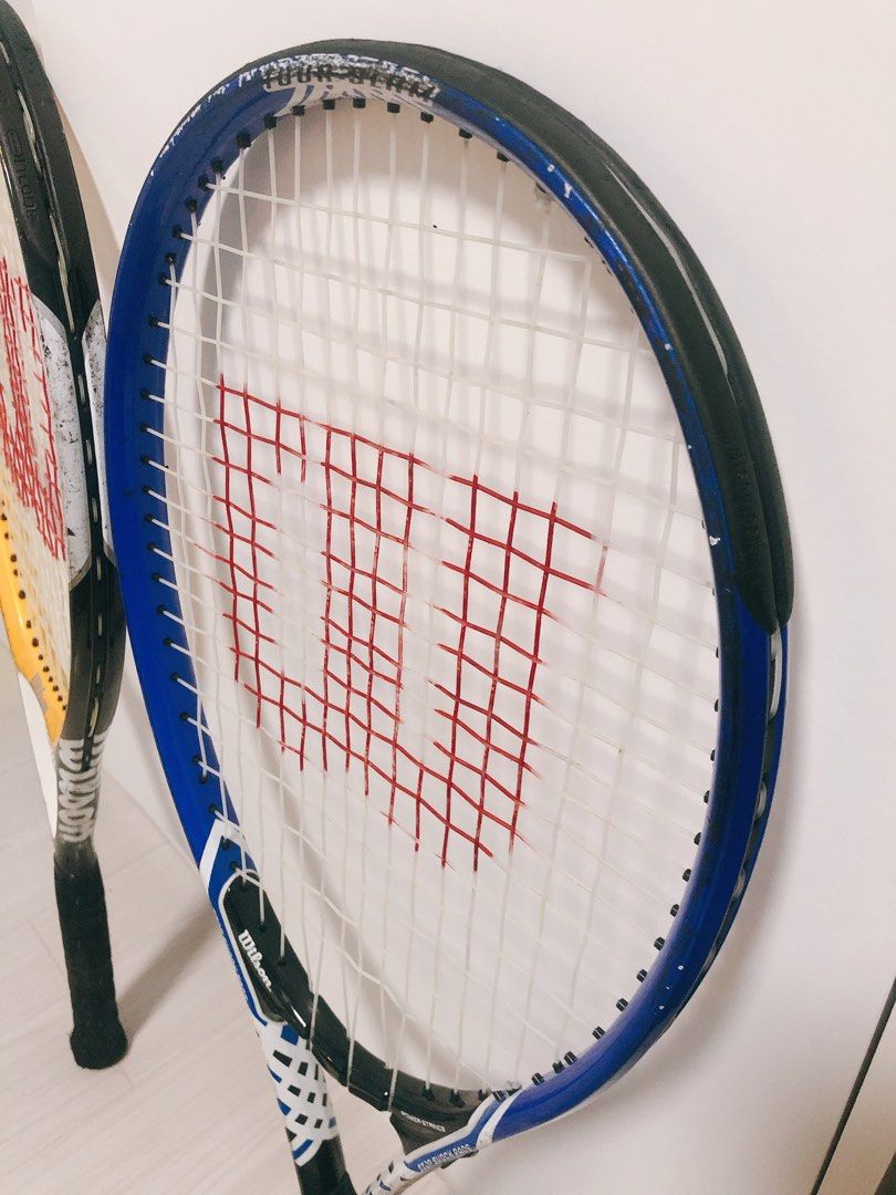 Focas Racket Wilson Focus Hybrid with bag and free wilson racket, Sports Equipment ...