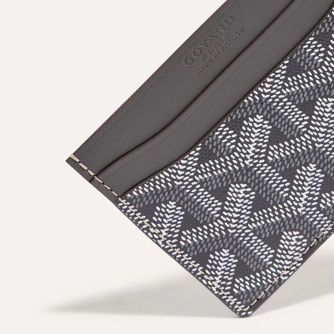 WTS Brand New Maison Goyard St-Sulpice Card Wallet/Card Holder - Grey/Gray