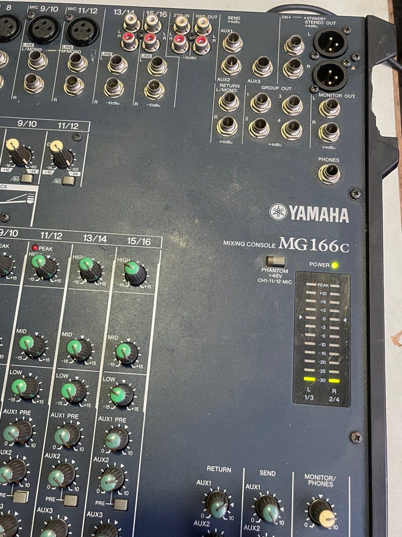 Yamaha MG166C mixing console, Audio, Soundbars, Speakers & Amplifiers