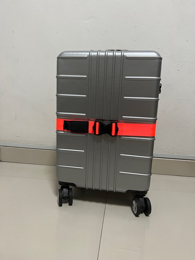 Zara Man Luggage Hand carry flight size with lock, Men's Fashion