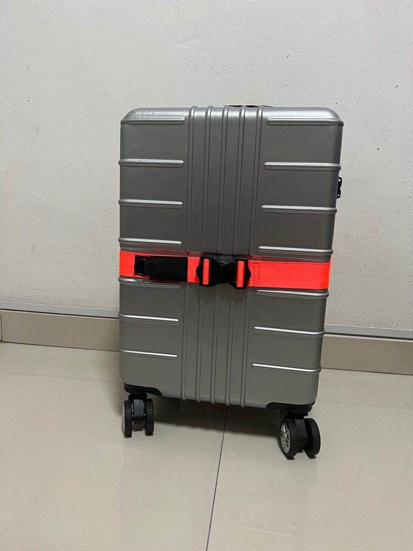 Zara Man Luggage Hand carry flight size with lock, Men's Fashion