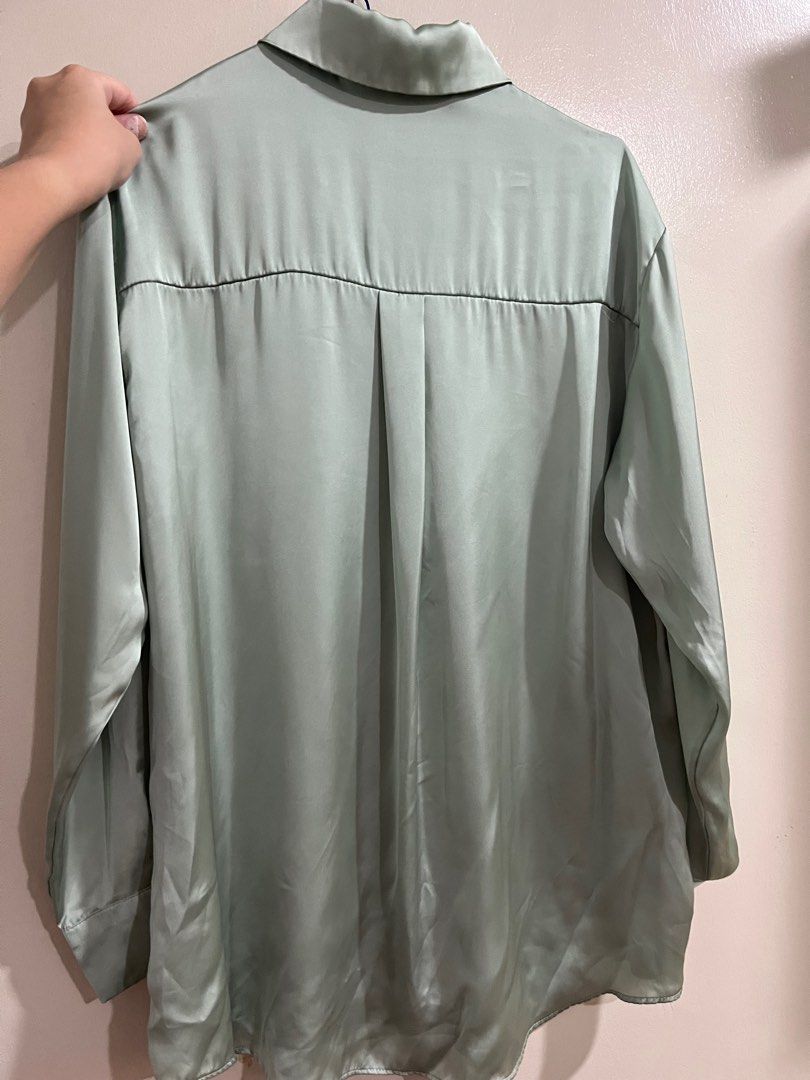 Zara Short Top - Mint Green