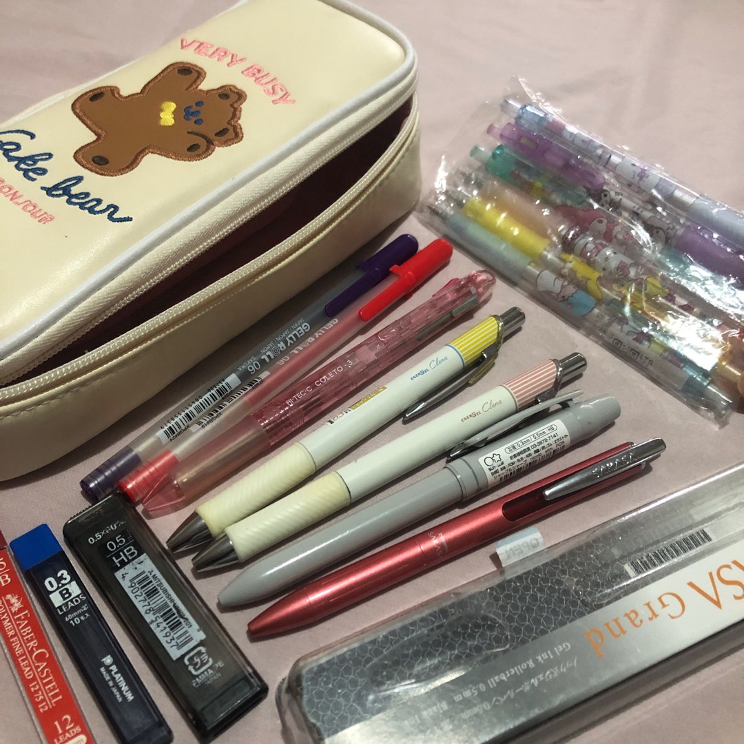 Zebra Sarasa Grand / Pilot Coleto / Energel Clena pen bundle, Hobbies