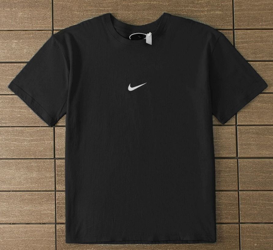 Nike t shirt with small logo in middle new arrivals