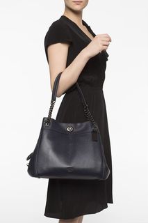 Coach edie cheap turnlock sale