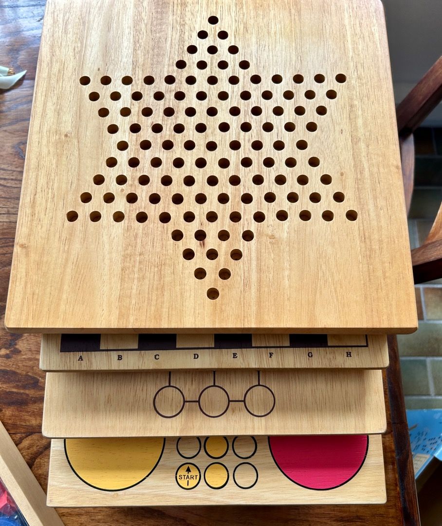 10 in 1 Wooden Games Compendium, Hobbies & Toys, Toys & Games on Carousell