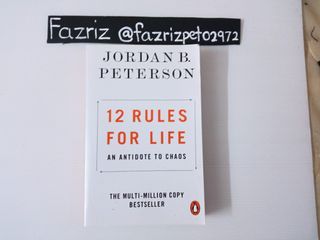 12 rules For Life by Jordan Peterson