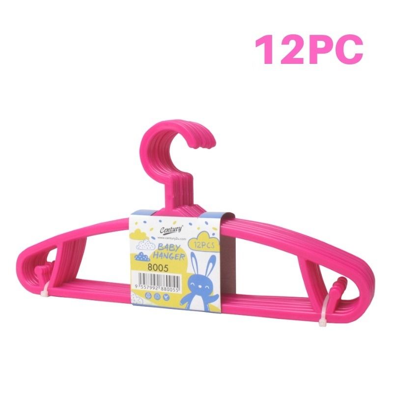 12pcs Cheap Affordable Baby Toddler Plastic Clothes Hangers Kids Children Home Wardrobe Closet Organizer Hanger Ready stock is available in
