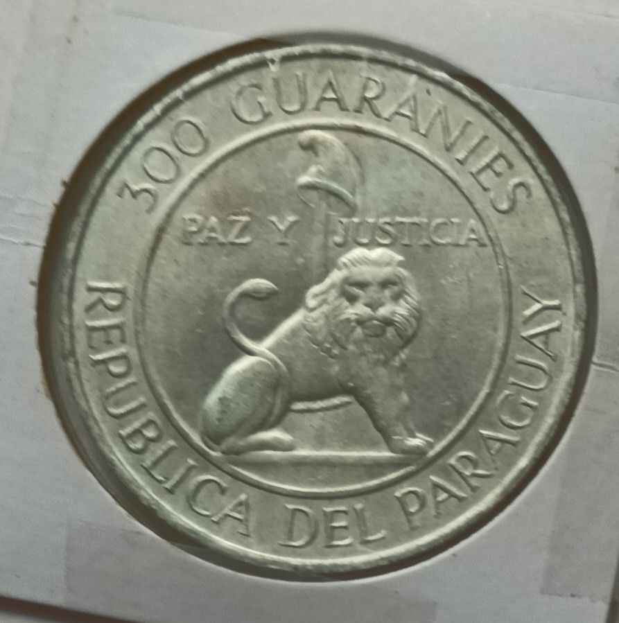 巴拉圭1968年斯特羅斯納總統第四任期紀念銀幣一枚（品相實物如圖）, 興趣及遊戲, 收藏品及紀念品, 錢幣- Carousell