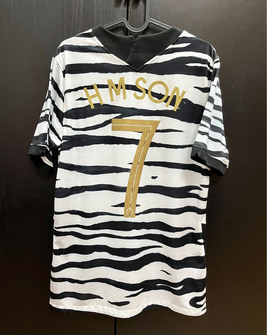2020 21 South Korea Away Jersey with H M Son 7