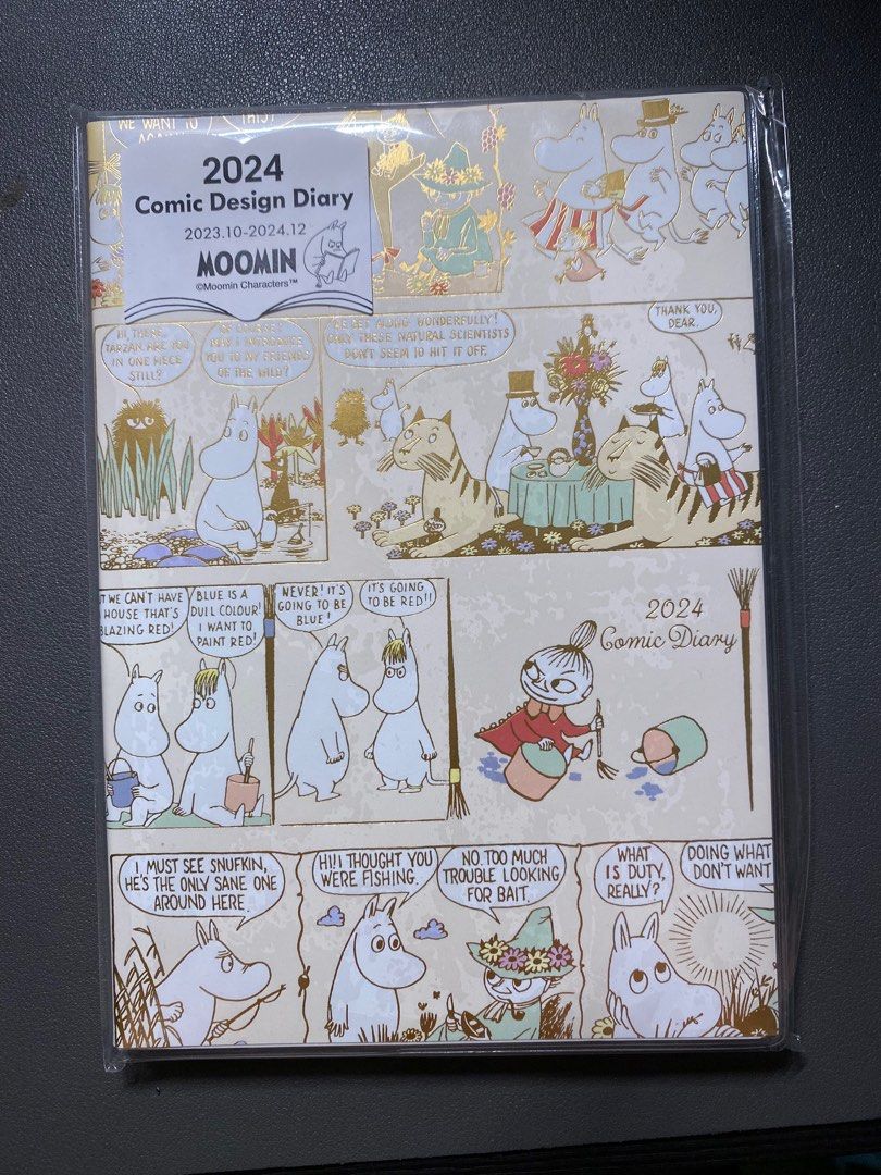 2024 Moomin Schedule Book, Hobbies & Toys, Stationery & Craft