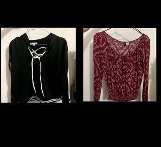 2 baju 90k (color box & h&m)