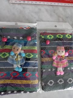 2 pcs Handmade Woven Decorative Pouch