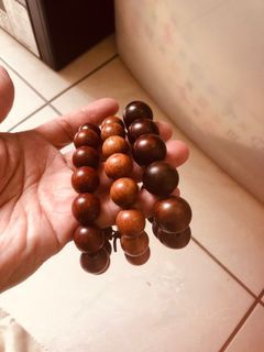 😊3條木手鍊一起賣😯😊如圖