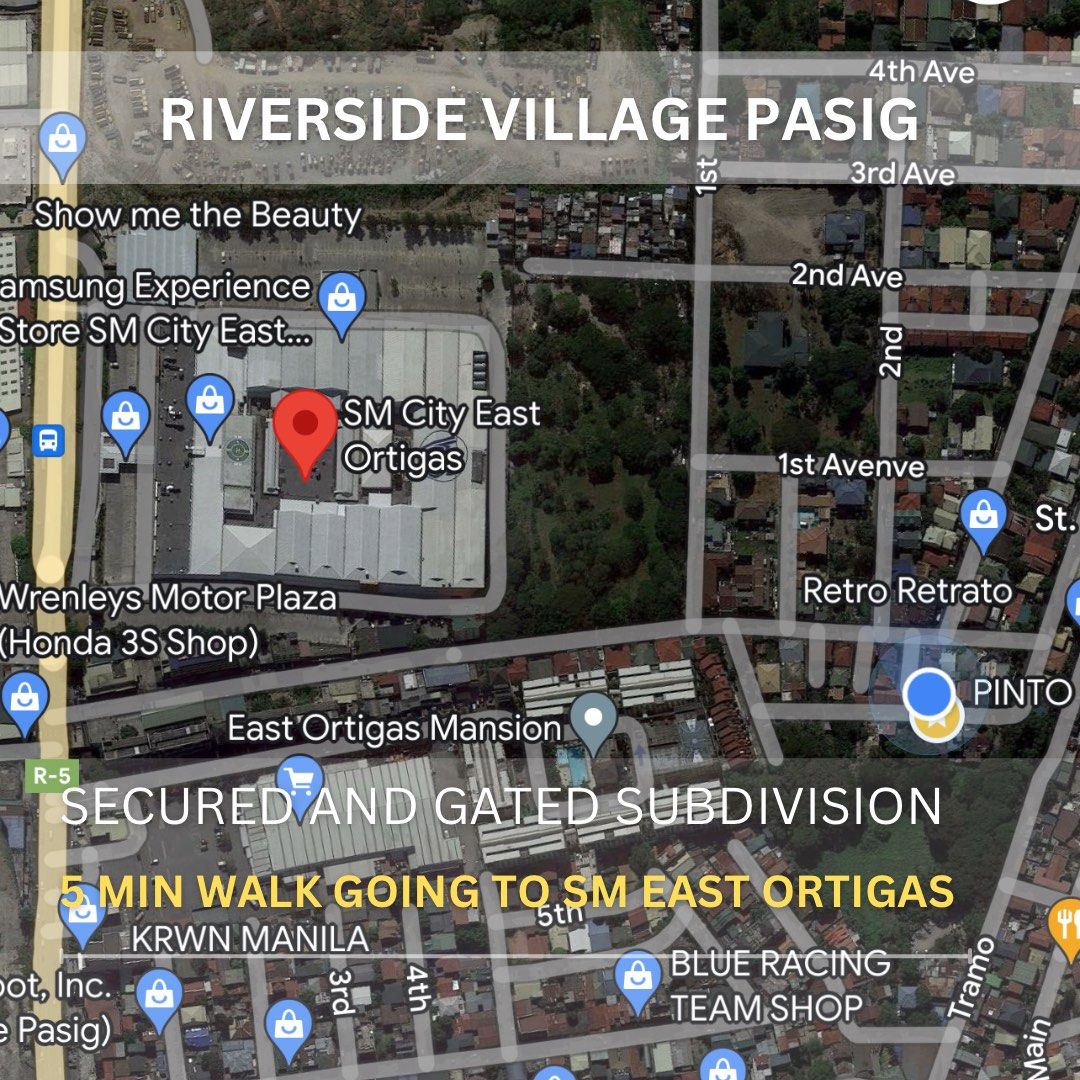 4BR Bungalow H&L Along Drive of Riverside Village Pasig, Property, For