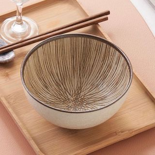 日本美濃燒湯碗質感日式飯碗