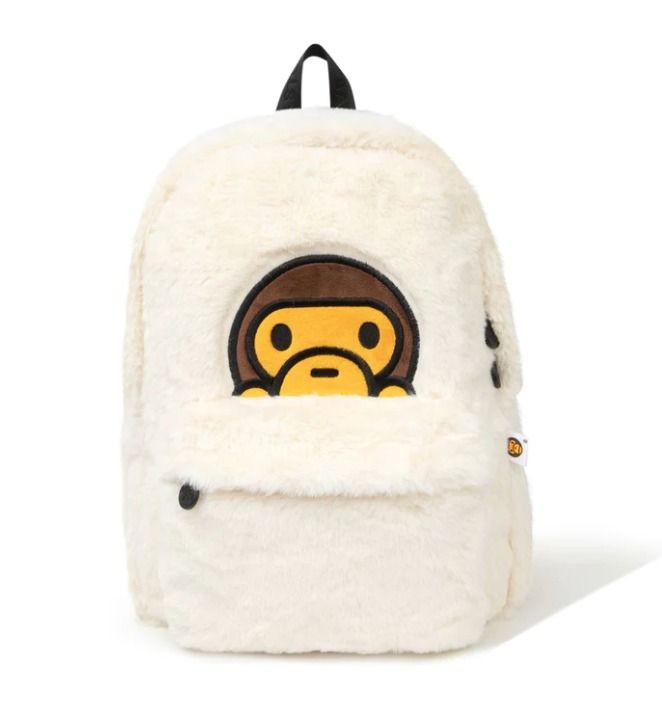 🇯🇵日本代購BABY MILO MINI FUR BACKPACK BAPE背囊bape AJ70-489