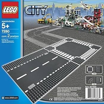Lego 7280 city straight & crossroad plates best sale