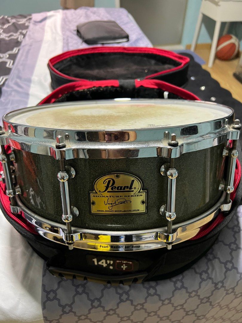 Pearl virgil donati signature snare drum deals